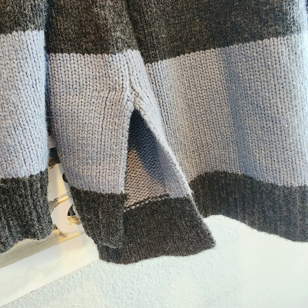 MADEWELL RUGBY UNISEX STRIPES POLO SWEATER EUC WOOL & ALPACA BLEND SIZE XL - Picture 15 of 15